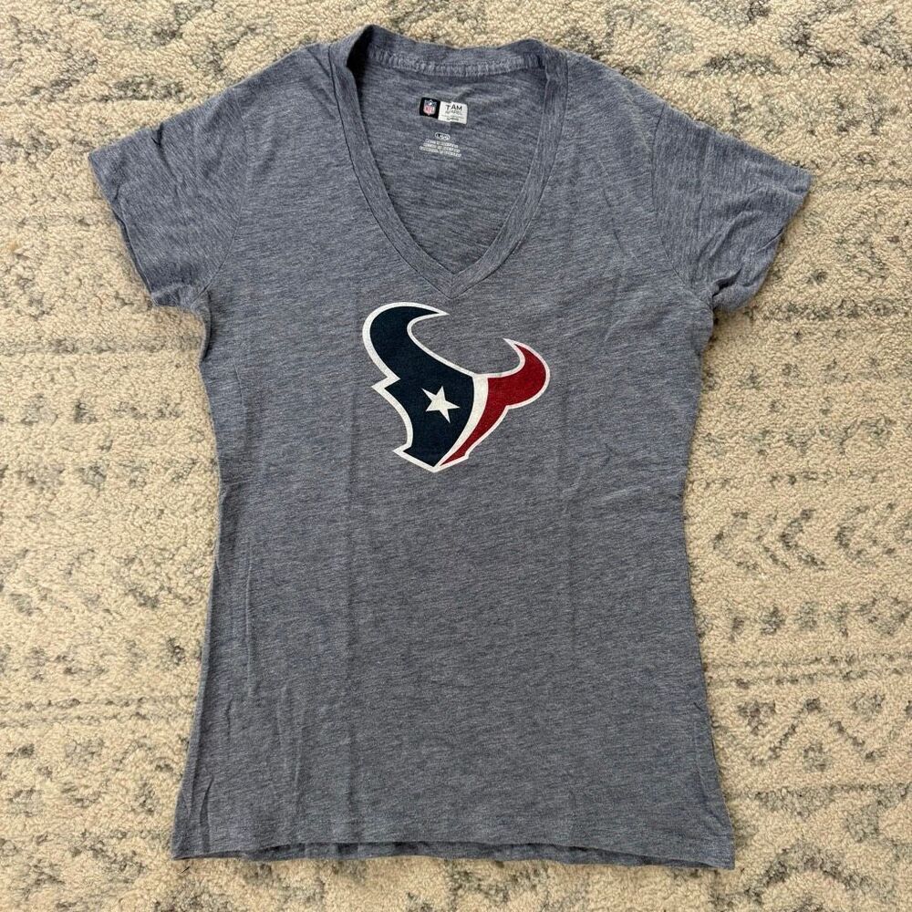 Houston Texans V Neck Tee - Women’s